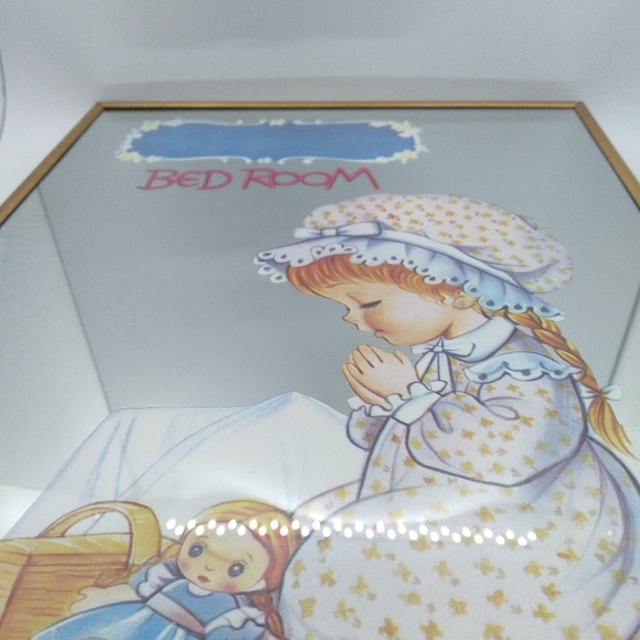 Vintage Childrens bedroom mirror - Picture 5 of 13